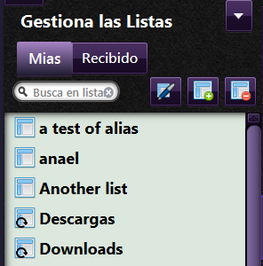 Listas